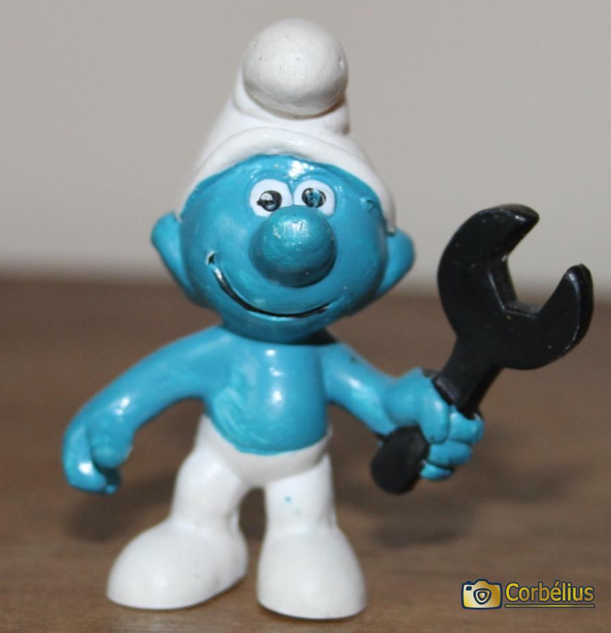 Schtroumpf mécanicien