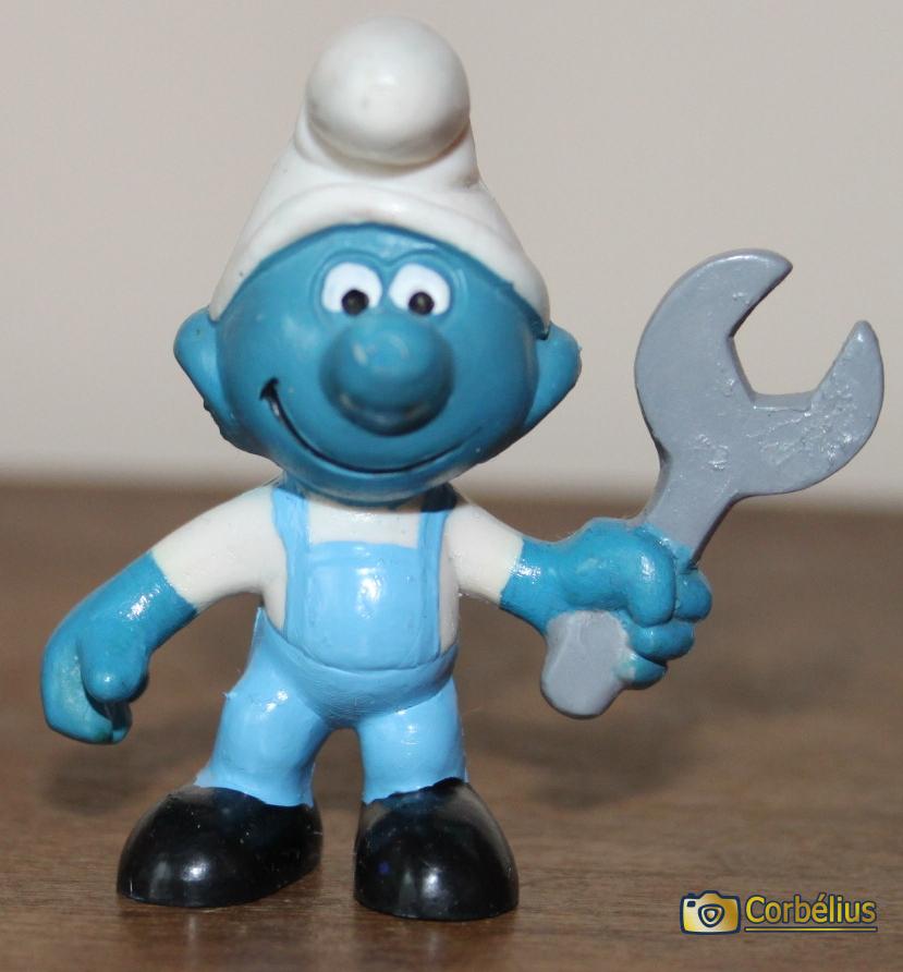 Schtroumpf mécanicien
