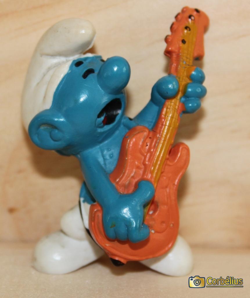 Schtroumpf guitariste