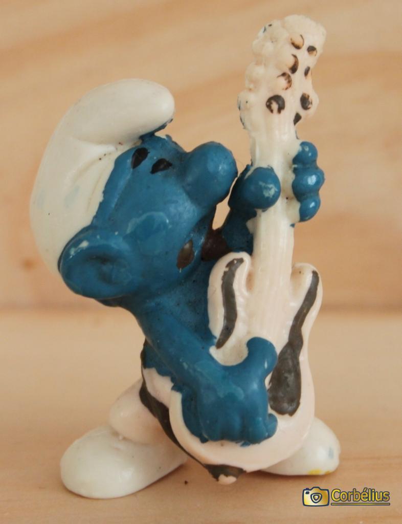 Schtroumpf guitariste