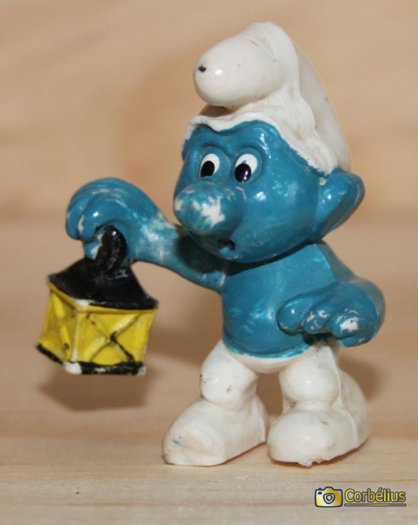 Schtroumpf lanterne