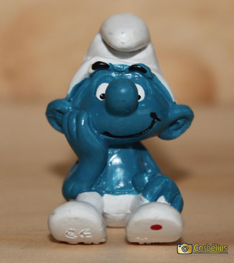 Schtroumpf penseur (grand)