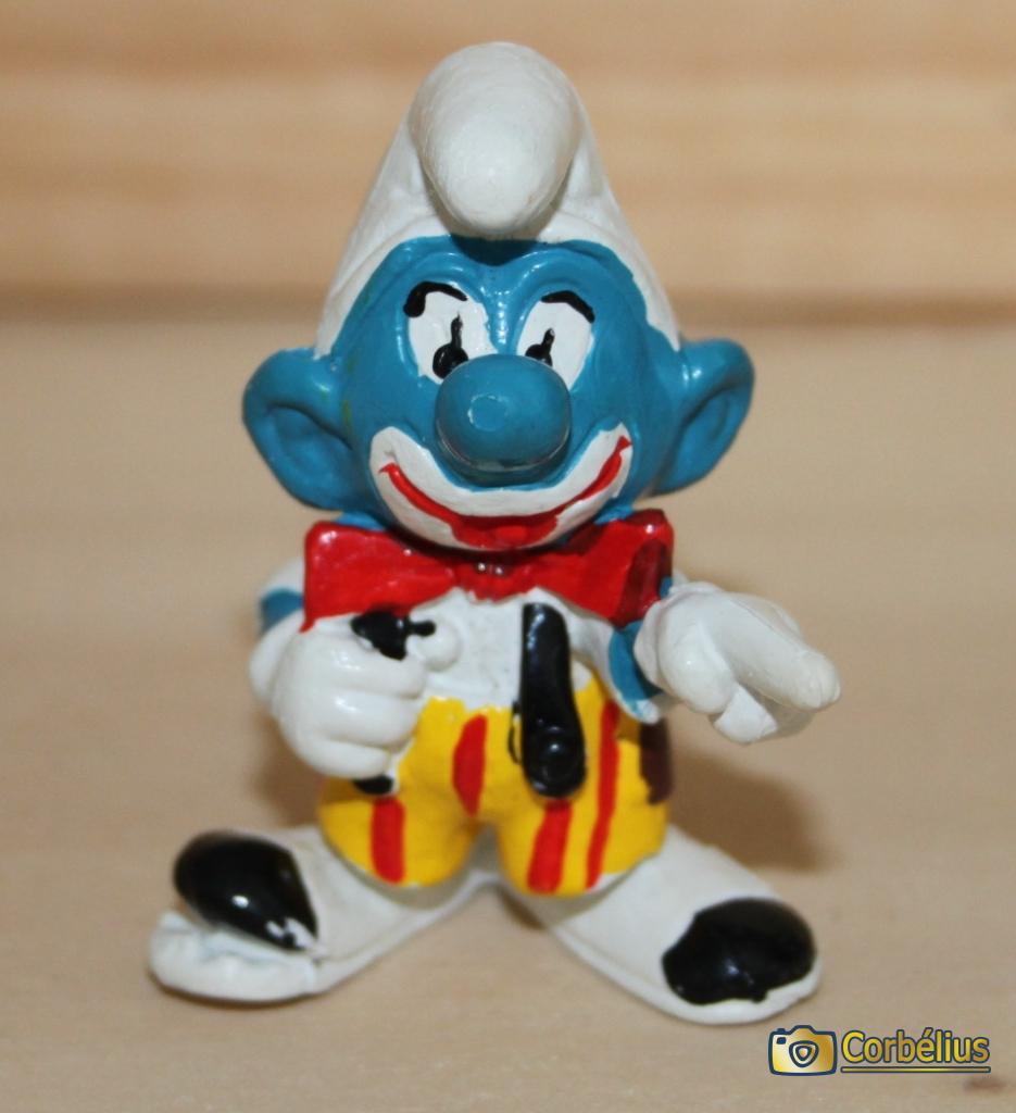 Schtroumpf clown