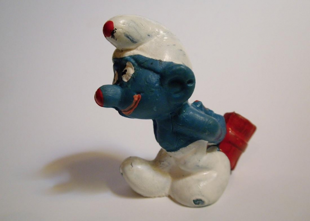 Schtroumpf avec maillet