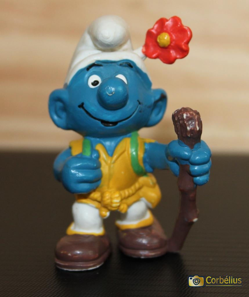 Shtroumpf randonneur