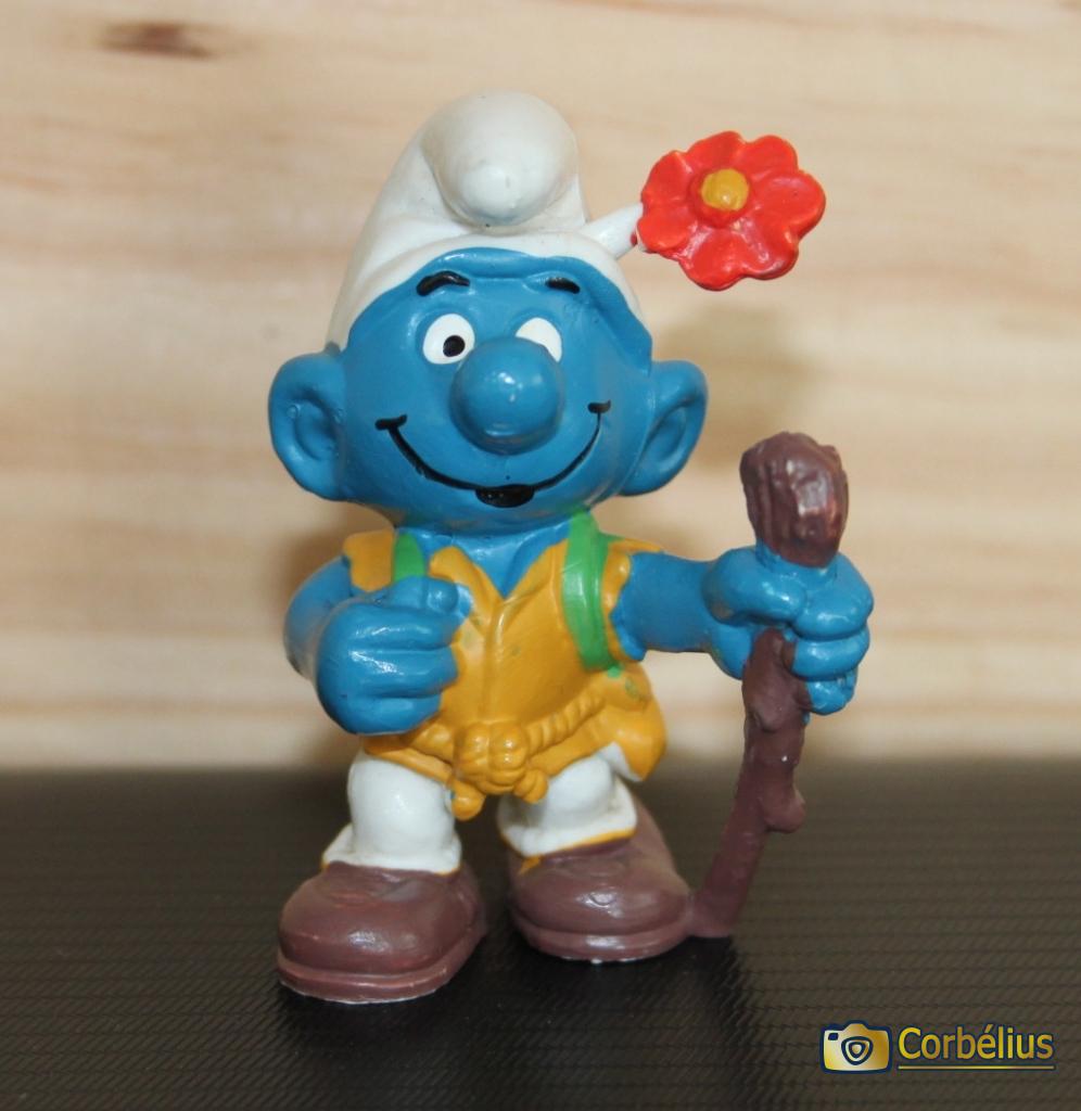 Schtroumpf randonneur