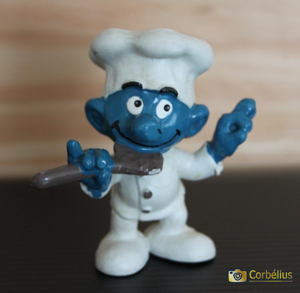 Schtroumpf chef cuisinier