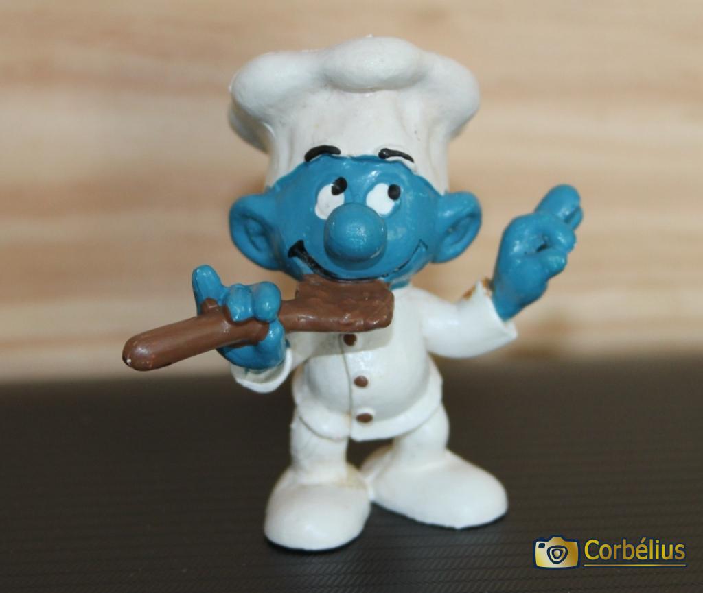 Schtroumpf chef cuisinier