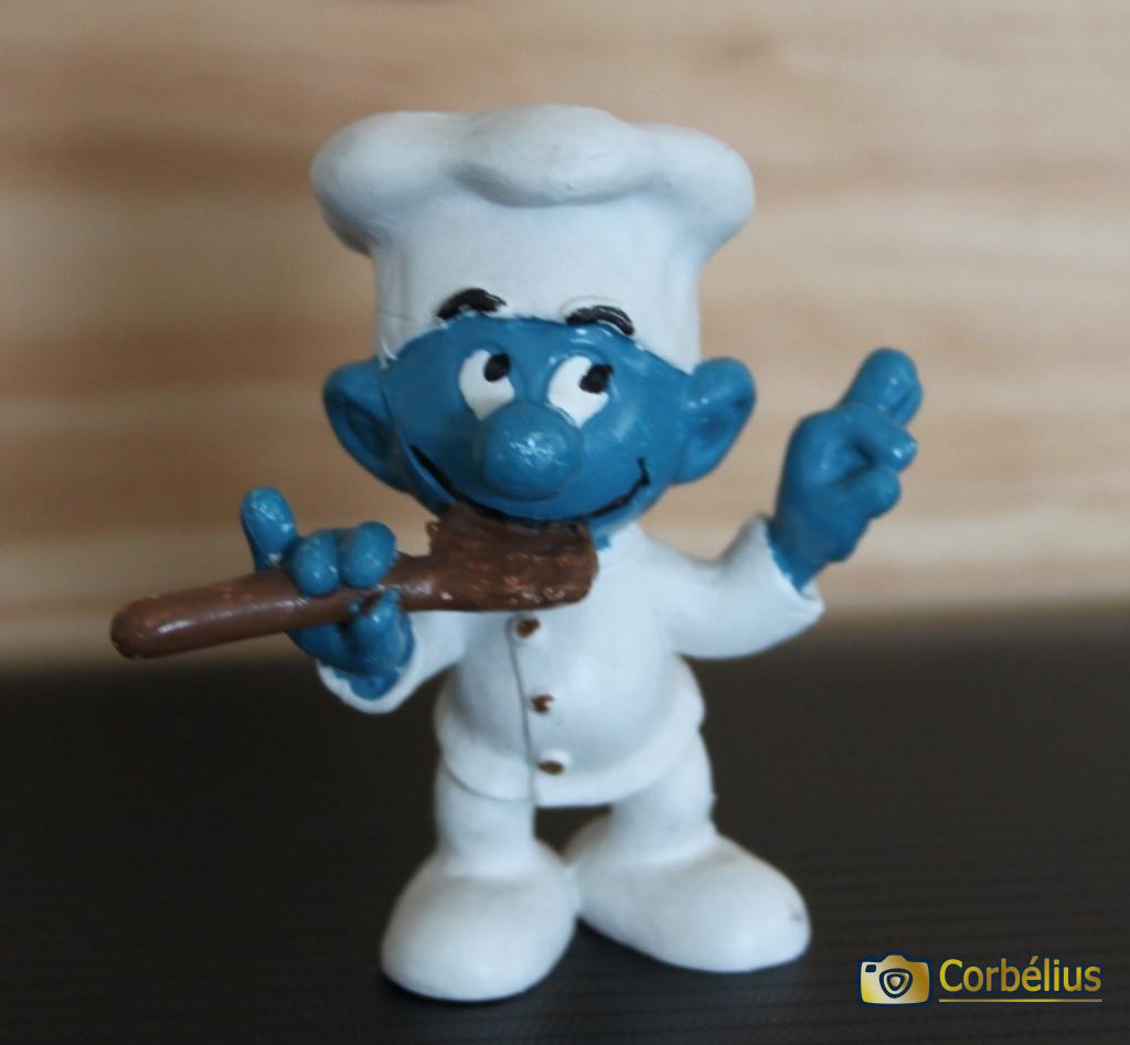 Schtroumpf chef cuisinier