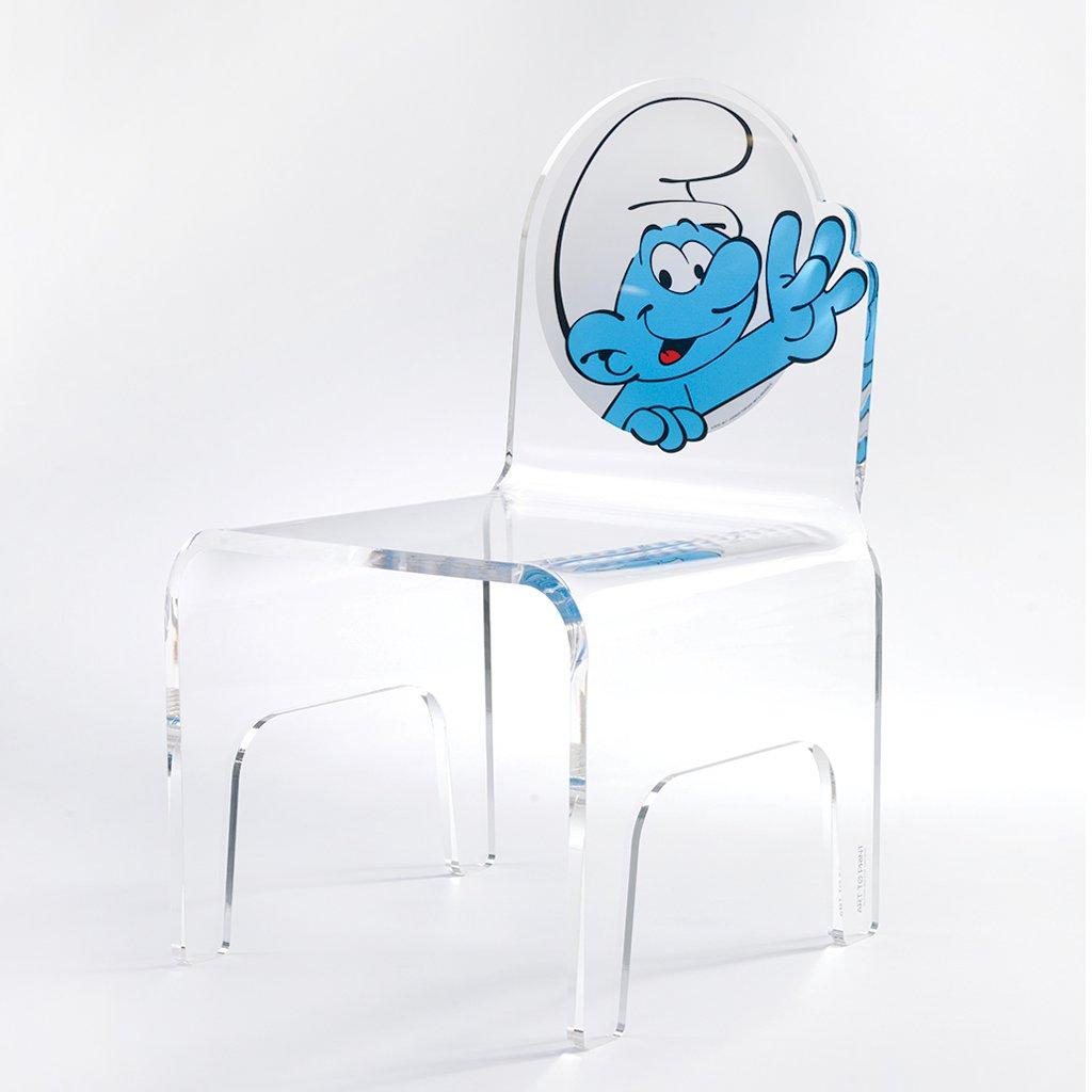 Chaise en acrylique pour enfants