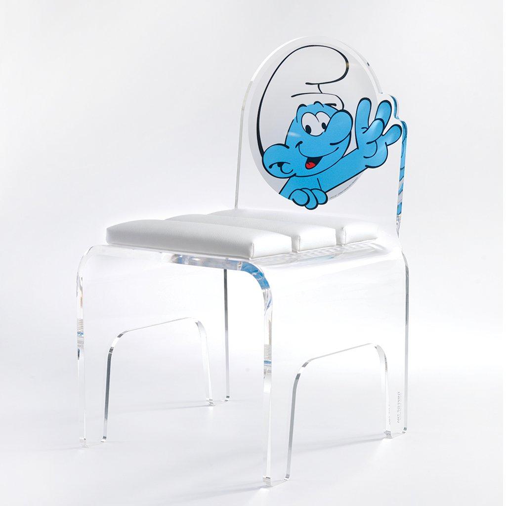 Chaise en acrylique pour enfants