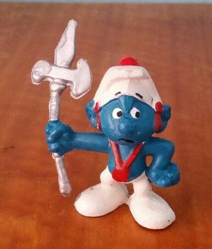 Schtroumpf avec hallebarde