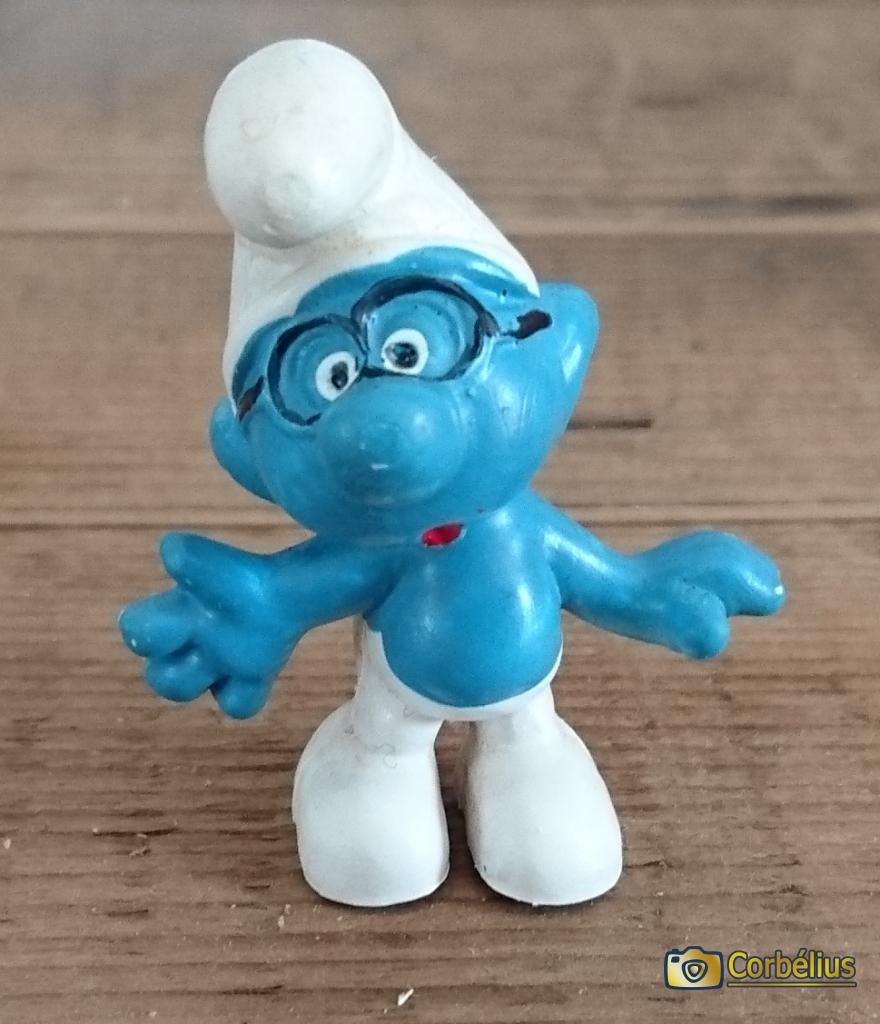 Schtroumpf à lunettes