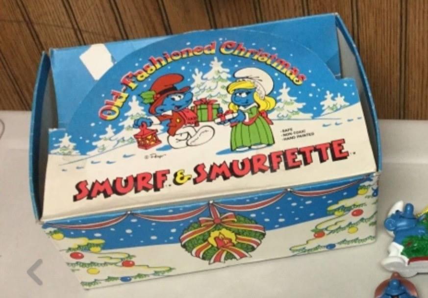 Présentoir pour figurines de Noël