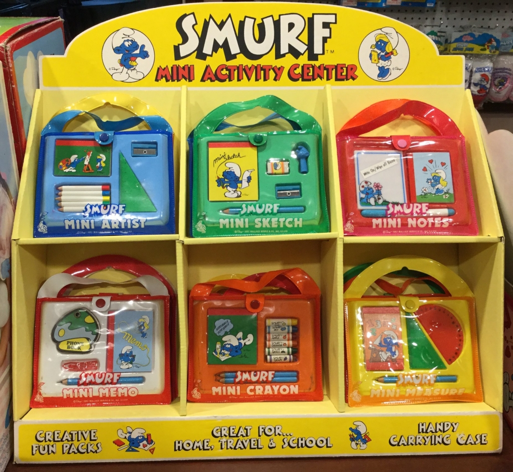 Smurf Mini Activity Center présentoir