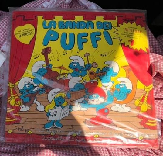 Disque 33 tours - La Banda Dei Puffi