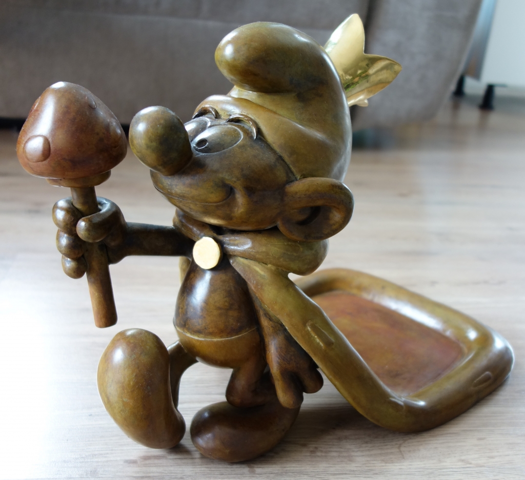 Schtroumpfissime en bronze