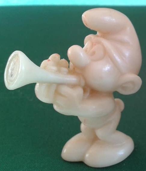 Schtroumpf à la trompette