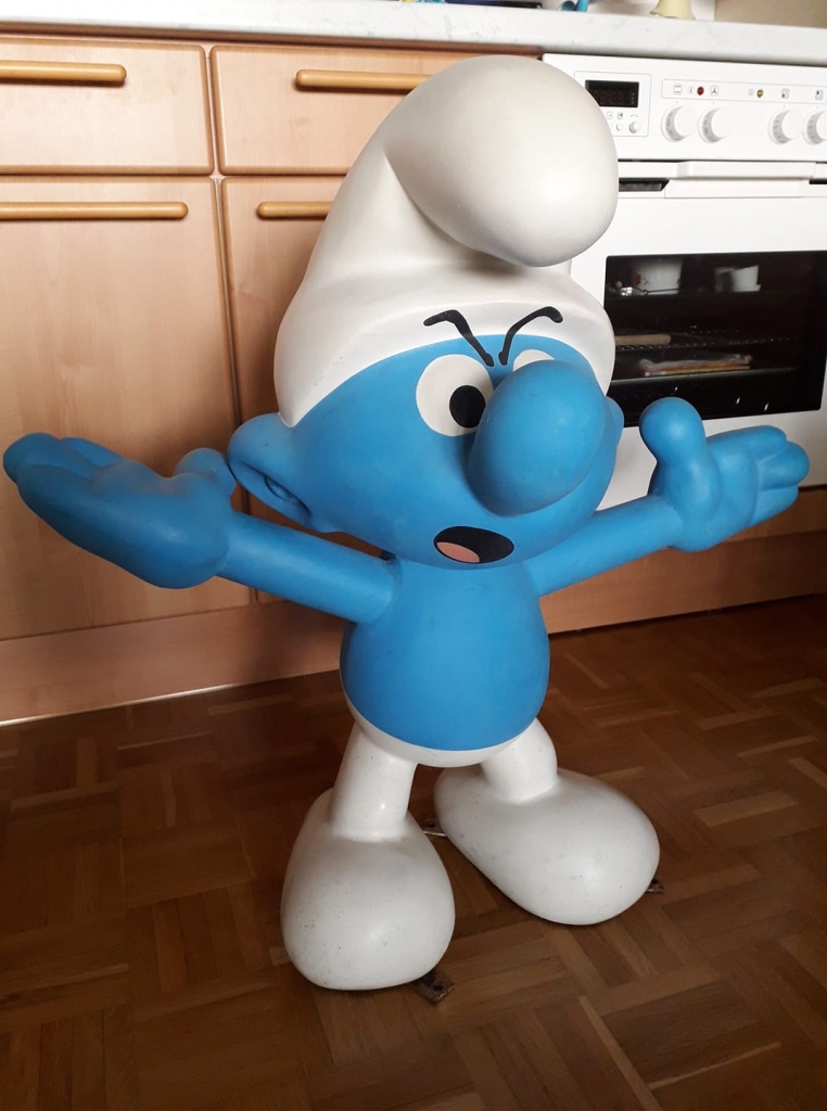 Statue BIG BANG Schtroumpf