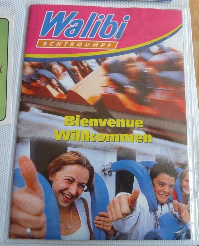 Walibi Schtroumpf - Plan du parc