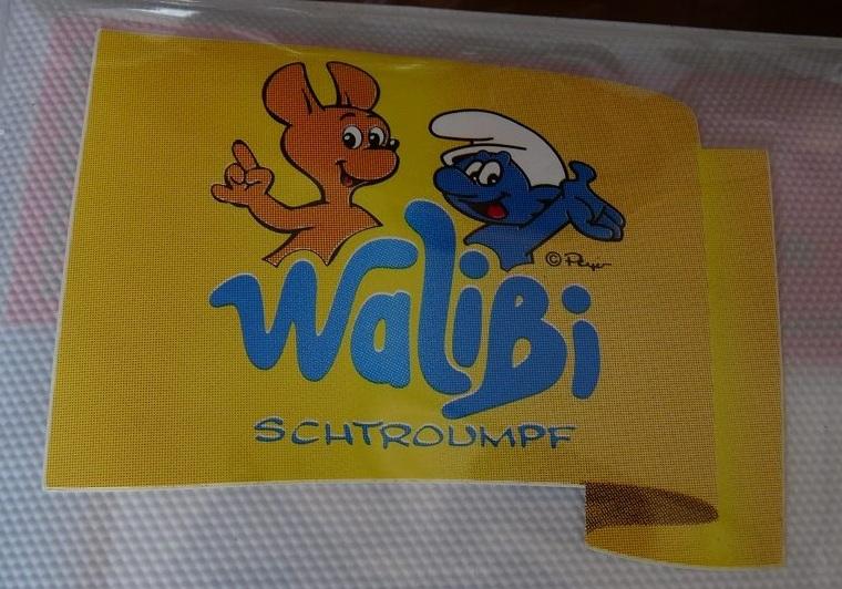 Walibi Schtroumpf - Autocollant