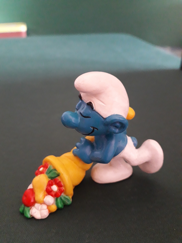 Schtroumpf avec corne d\'abondance