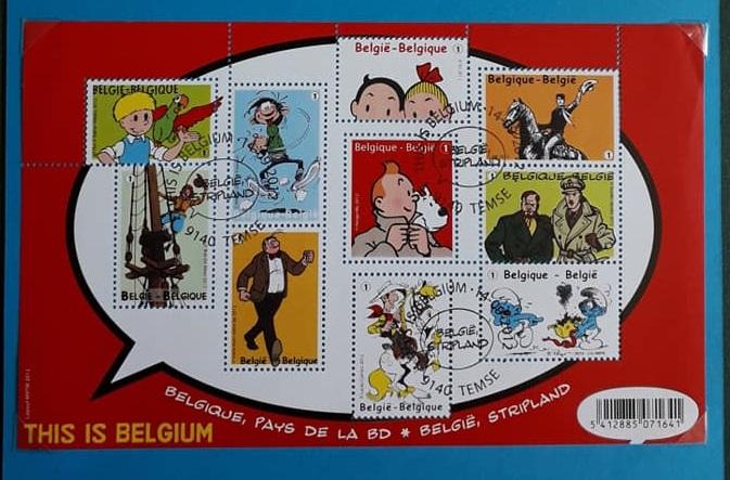 This is Belgium - Feuillet de timbres