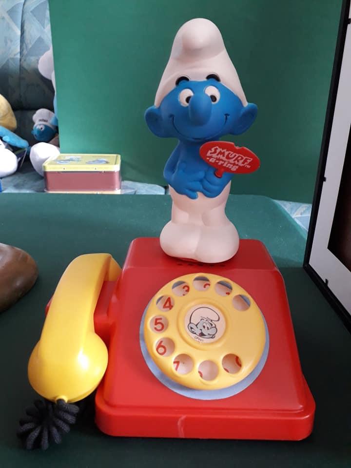 Téléphone avec Schtroumpf