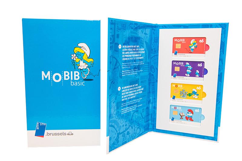 Coffret collector cartes téléphoniques Mobib