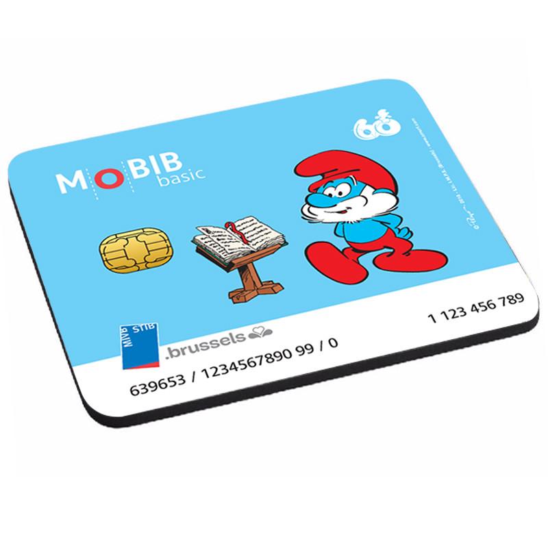 Tapis de souris - Grand Schtroumpf (bleu)