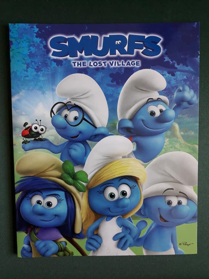 Planche de timbres - Les Schtroumpfs et le Village perdu