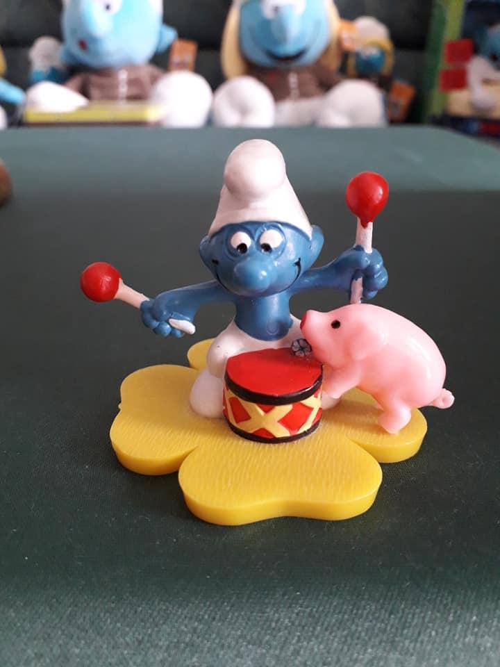 Schtroumpf au tambour