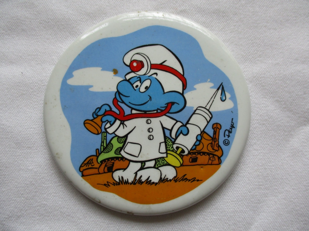 Dessous de plat - Schtroumpf docteur