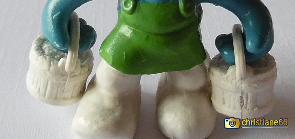 Schtroumpf jardinier (petit) - Seaux