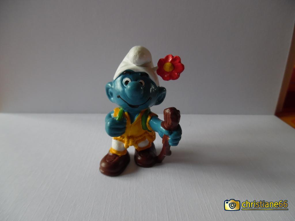 Schtroumpf randonneur