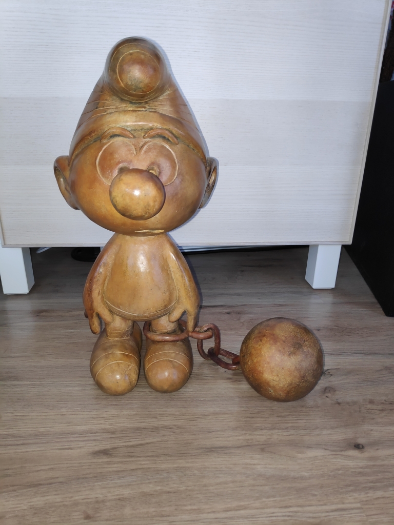 Schtroumpf prisonnier