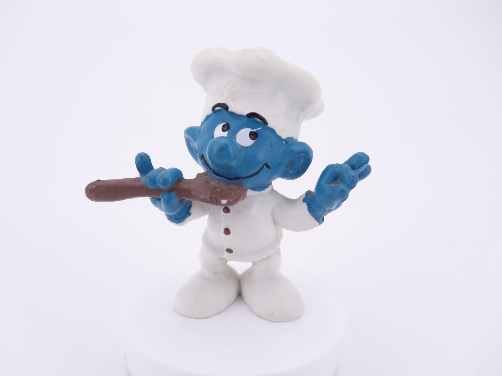 Schtroumpf chef cuisinier