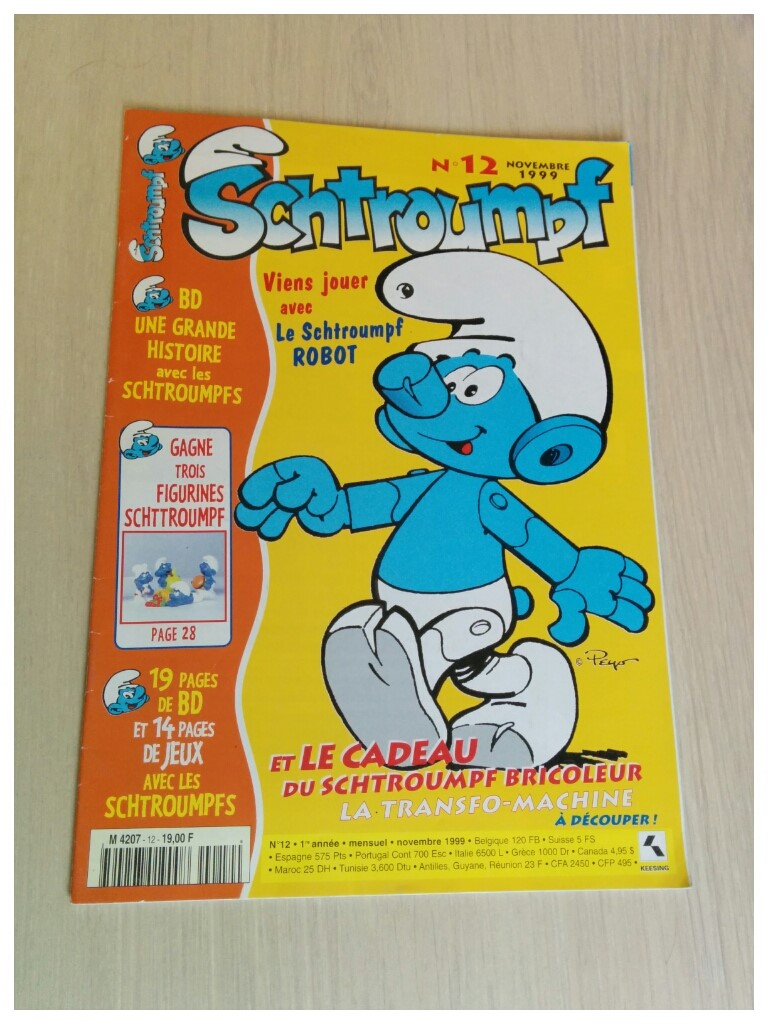 Magazine Schtroumpf numéro 12