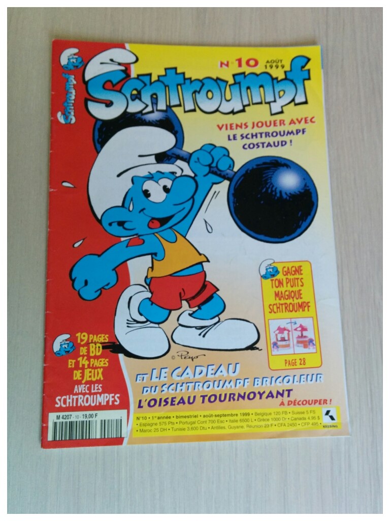 Magazine Schtroumpf numéro 10