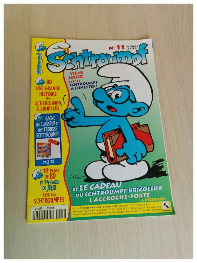 Magazine Schtroumpf numéro 11