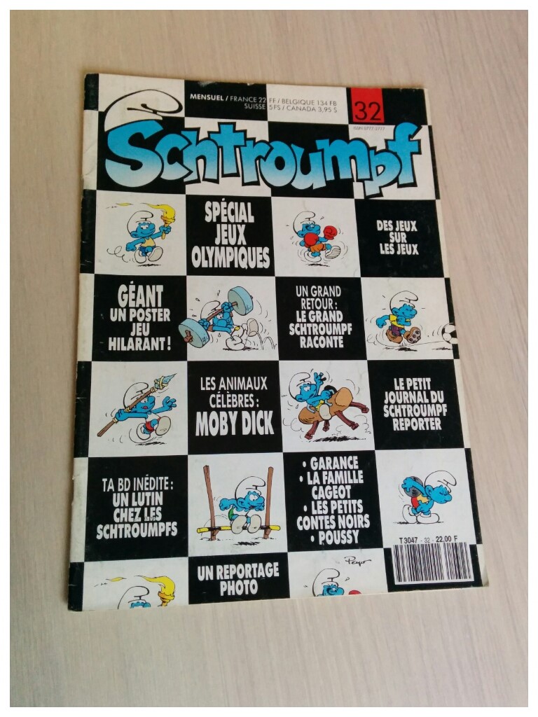 Magazine Schtroumpf numéro 32
