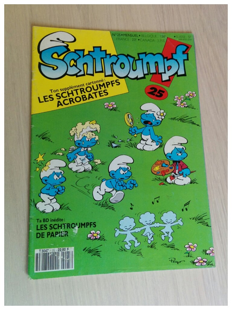 Magazine Schtroumpf numéro 25