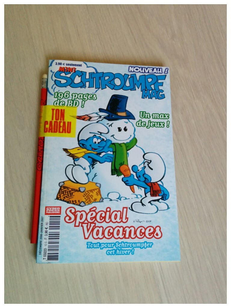 Mini Schtroumpf Mag - Décembre 2006 - Janvier 2007