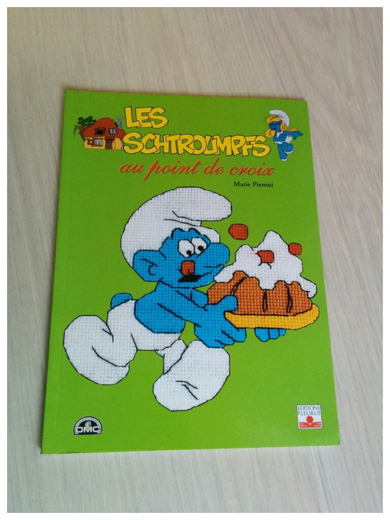 Les Schtroumpfs au point de croix