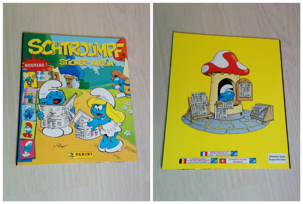 Panini Schtroumpf 2008