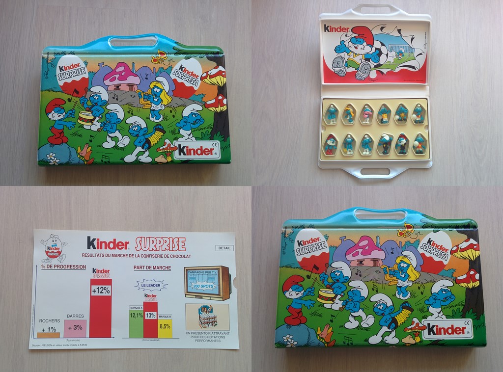 Coffret Schtroumpfs 1990