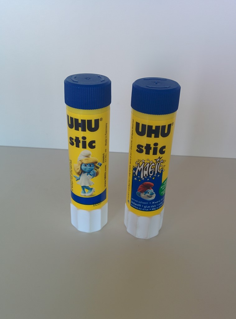 Bâton de colle petit format 8,2 grammes - Schtroumpfette