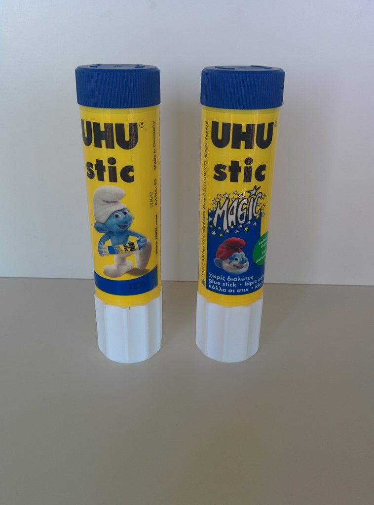 Bâton de colle moyen format 21 grammes - Schtroumpf