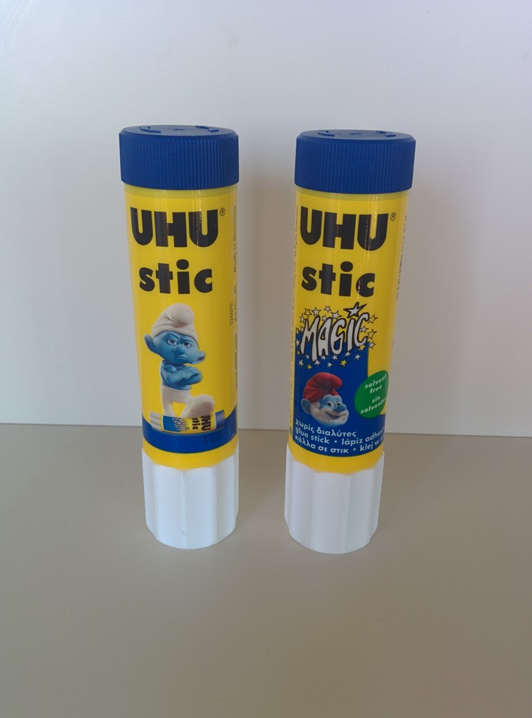 Bâton de colle moyen format 21 grammes - Schtroumpf Grognon