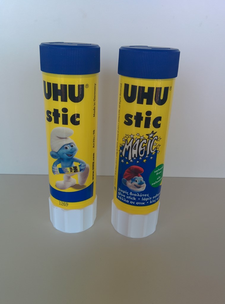 Bâton de colle grand format 40 grammes - Schtroumpf